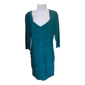 White House Black Market Blue/Green Size 10